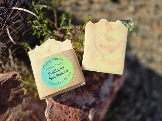 Sunflower Sandalwood Soap