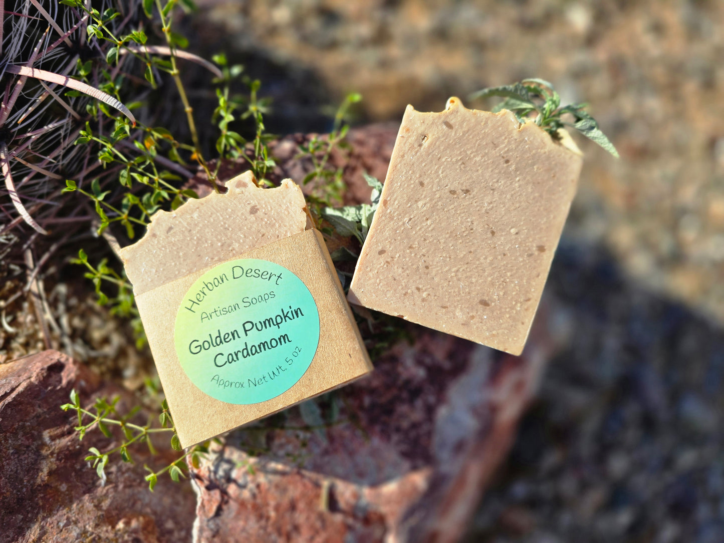 Golden Pumpkin and Cardamom Soap